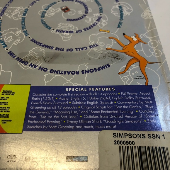 The Simpsons: Complete first season (DVD, 2012 3-Disc Set) Bilingual - Picture 2 of 13